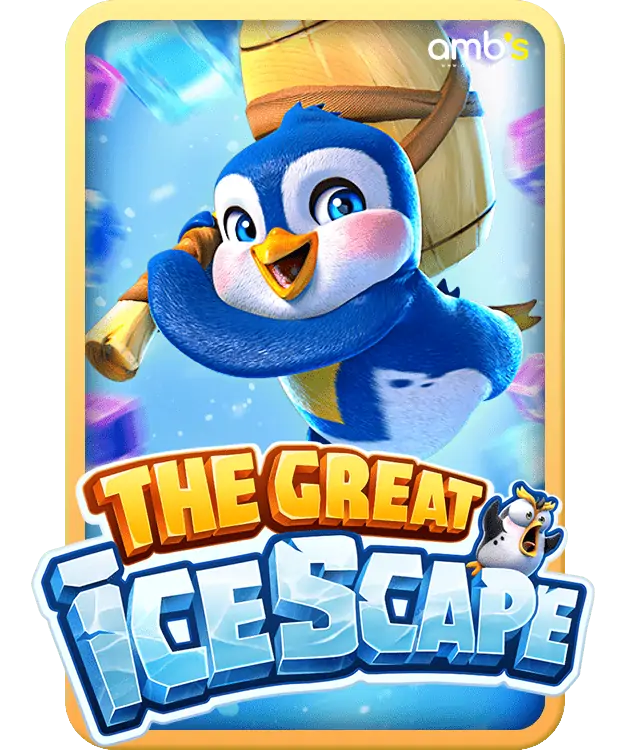 The Great Icescape เกมสล็อตเพนกวินน้อยฝ่าด่านน้ำแข็ง