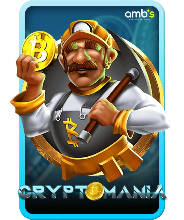 Crypto Mania เกมสล็อตคริปโตพารวย ปั่นเหรียญแลกรางวัลสล็อต