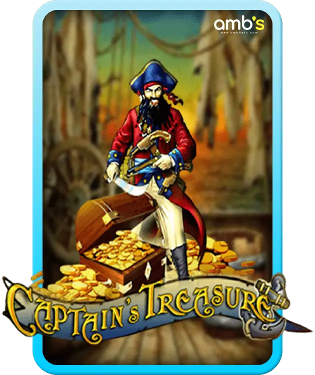Captain's Treasure เกมสล็อตสมบัติโจรสลัด